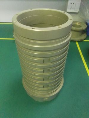 단단한 양극 처리 CNC 모터 장비 원심 펌프 성분 0.02mm 편평함