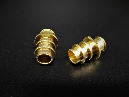 금관 악기 시제품 Cnc 공기 공구 부속을 위한 기계로 가공 금관 악기 금속 연결관