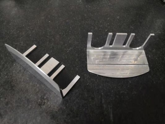 의학 예비 품목 손잡이 양극 처리 지상 특별한 모양을 기계로 가공하는 CNC 정밀도
